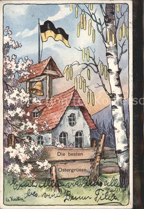 Kuenstlerkarte Nr. 395 G. Kutta