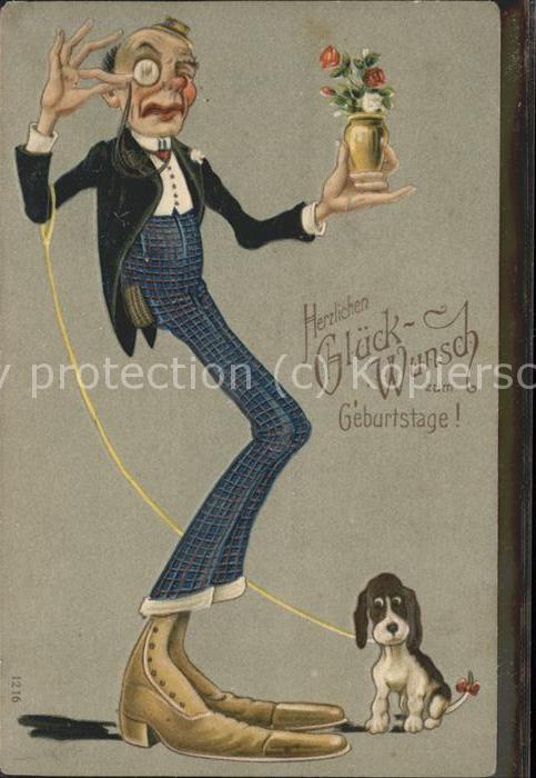 Geburtstag Hund Mann