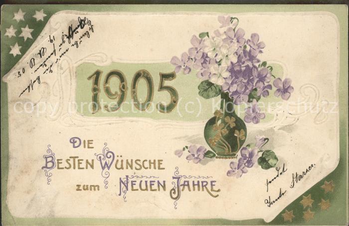 Neujahr Blumen Hortensie