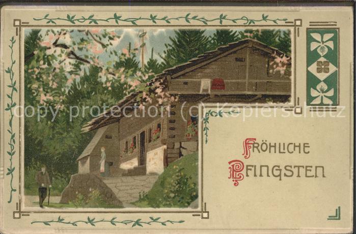 Pfingsten Pentecost Pentecote Waldhütte