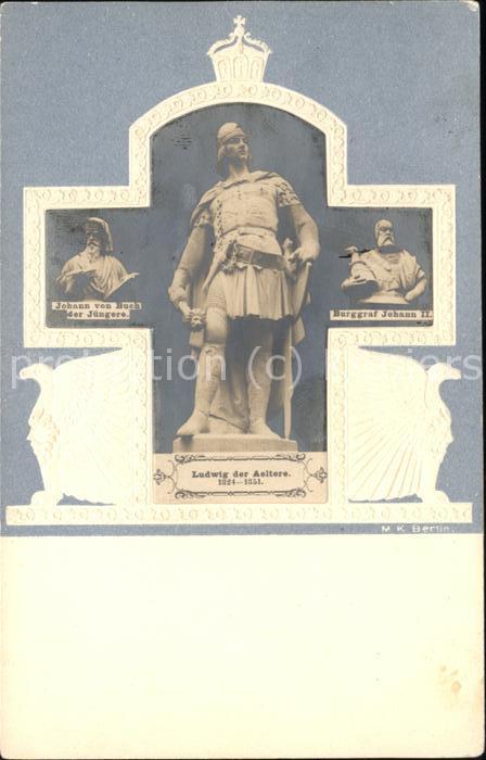Denkmal Ludwig der Aeltere Burggraf Johann II.