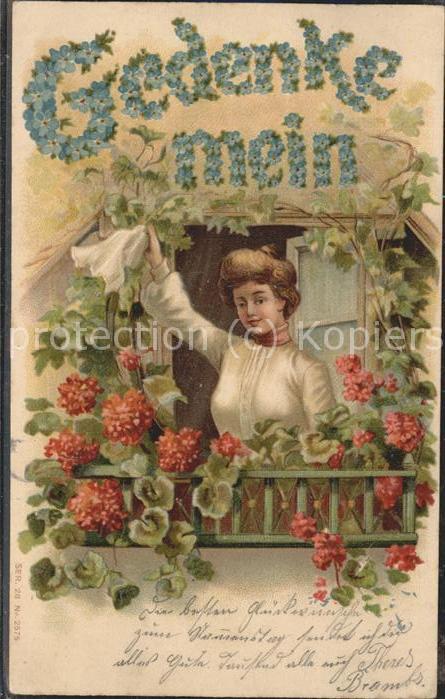 Poesie Gedenke Mein Taschentuch Gruss Liebe