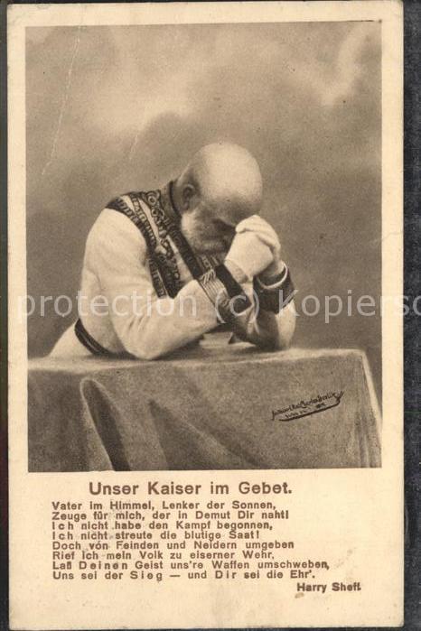 Adel Kaiser im Gebet Harry Sheft