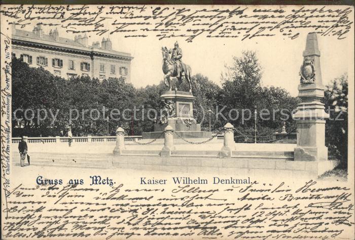 Denkmal Kaiser Wilhelm Denkmal Metz