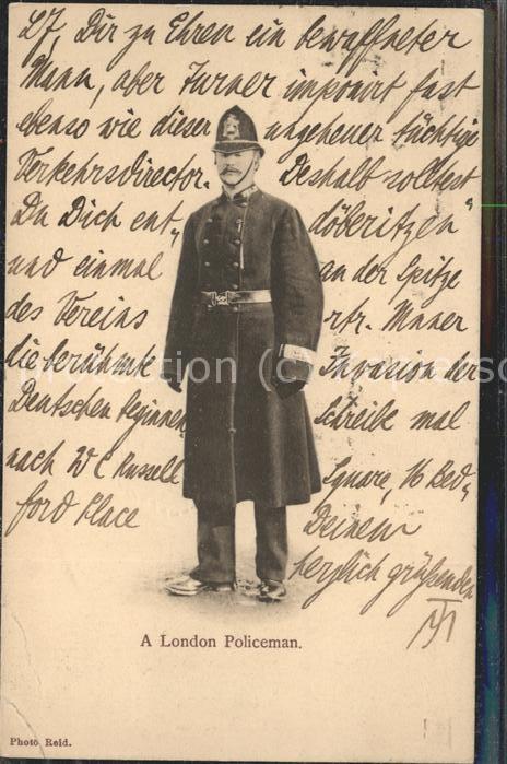 Polizei London Policeman