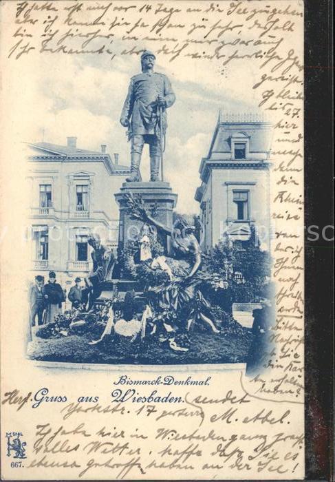 Bismarck Denkmal Wiesbaden