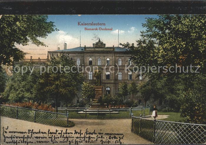 Bismarck Kaiserslautern Bismarck-Denkmal