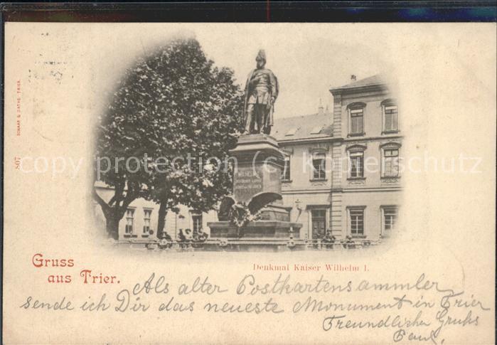 Denkmal Trier Denkmal Kaiser Wilhelm I.