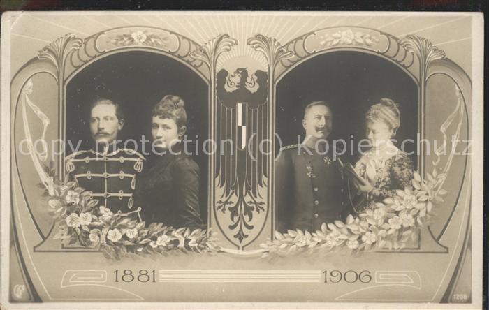 Adel 1881 - 1906 Familie