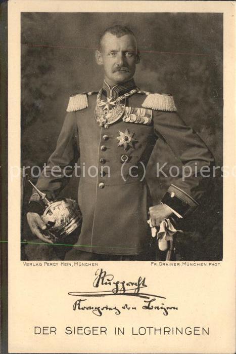 Adel Bayern Sieger Lothringen Uniform