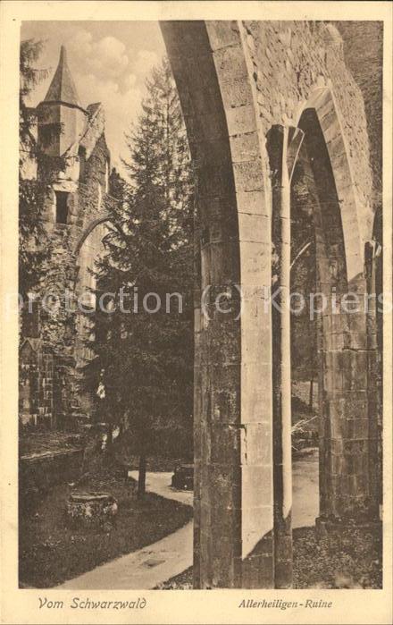 Schwarzwald Allerheiligen-Ruine