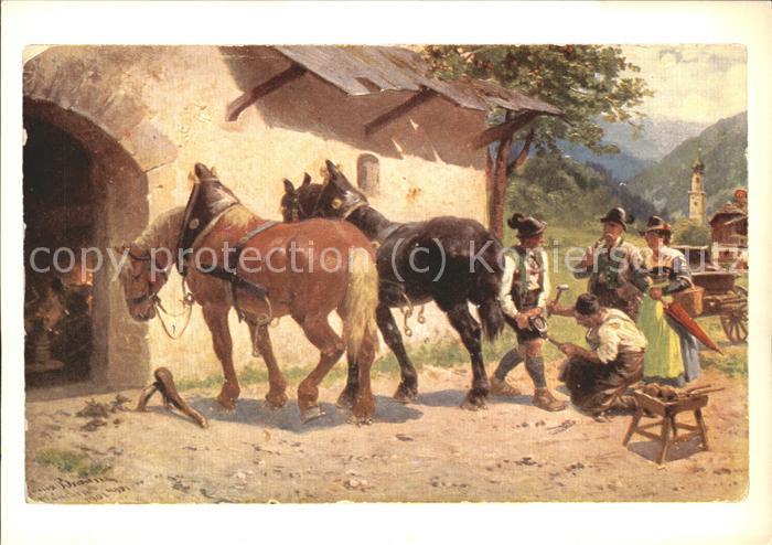 Handwerk Hammer Hufe Pferde