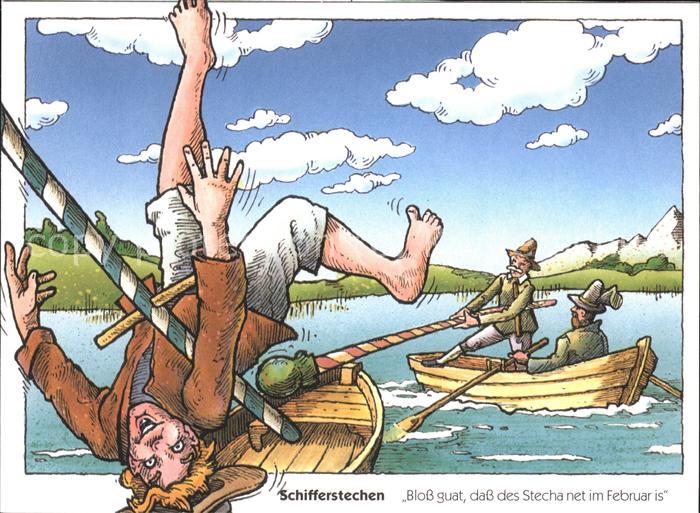 Boote Geschicklichkeitsspiel Schifferstechen