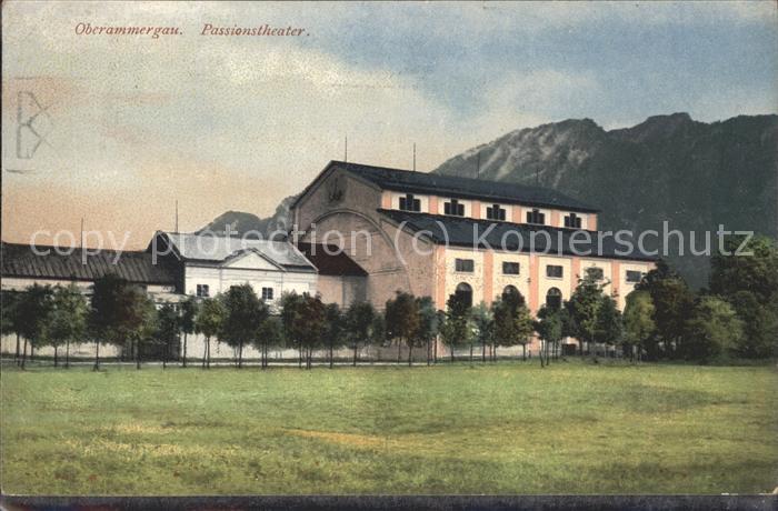 Theatergebaeude Passionstheater Oberammergau