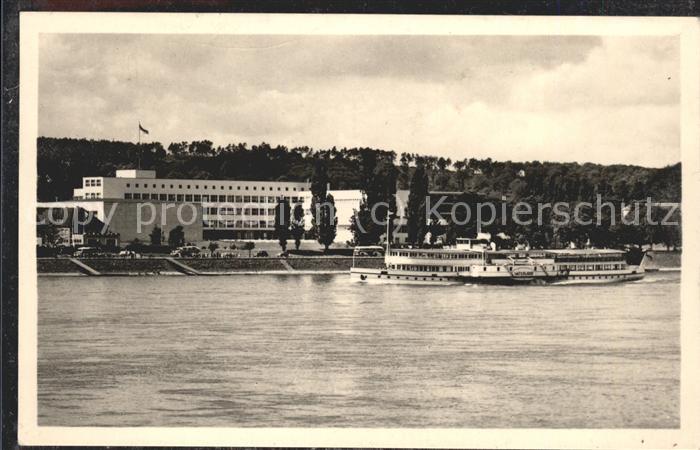 Bonn Rhein Alte Bundeshauptstadt Rheinseite