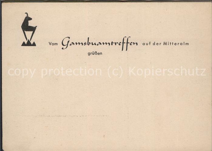 Mitteralm Wendelstein Gamsbuamtreffen