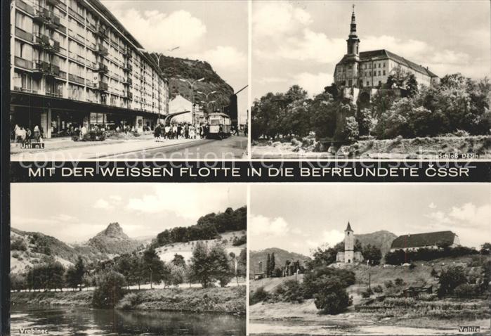 Usti nad Labem Vrabinec Schloss Decin Valtire Karl Mar