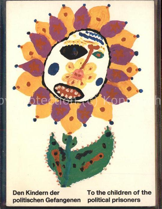 Politik Kinder politische Gefangene Sonnenblume