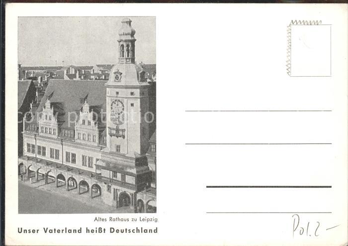 LEIPZIG Sachsen Rathaus