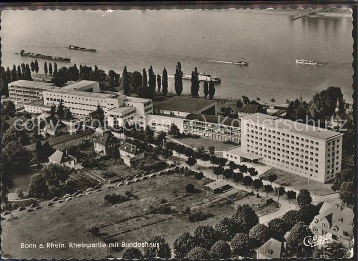 Bonn Rhein Rheinpartie Bundeshaus
