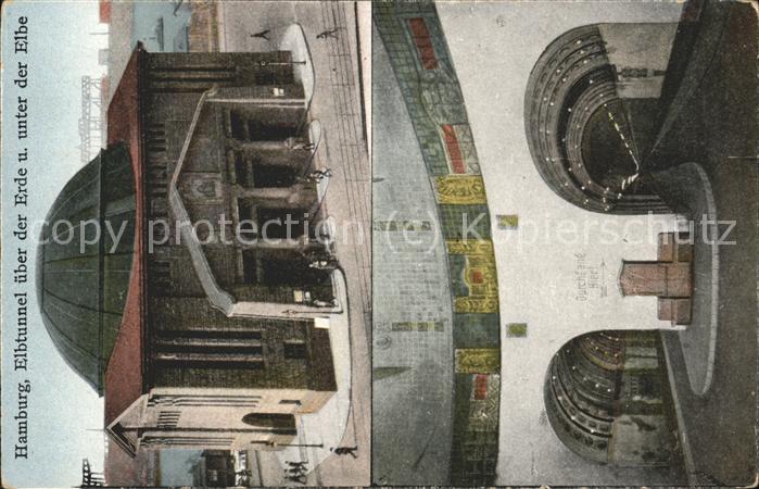 U-Bahn Subway Underground Elbtunnel Hamburg