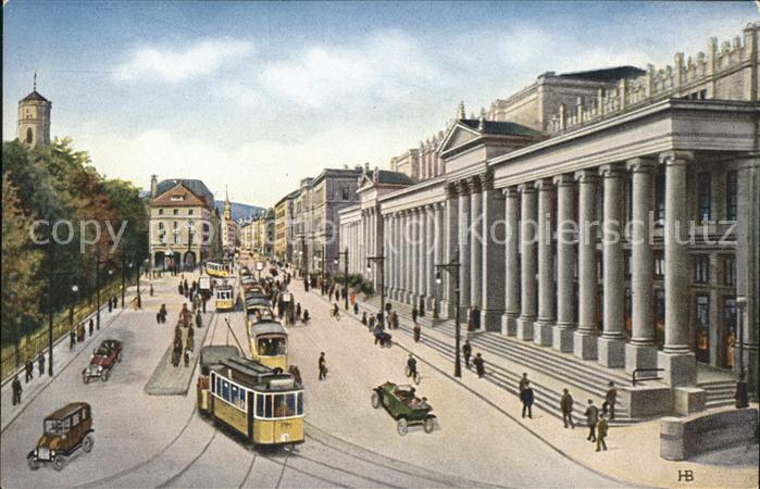 Strassenbahn Stuttgart Königsbau Königsstr.