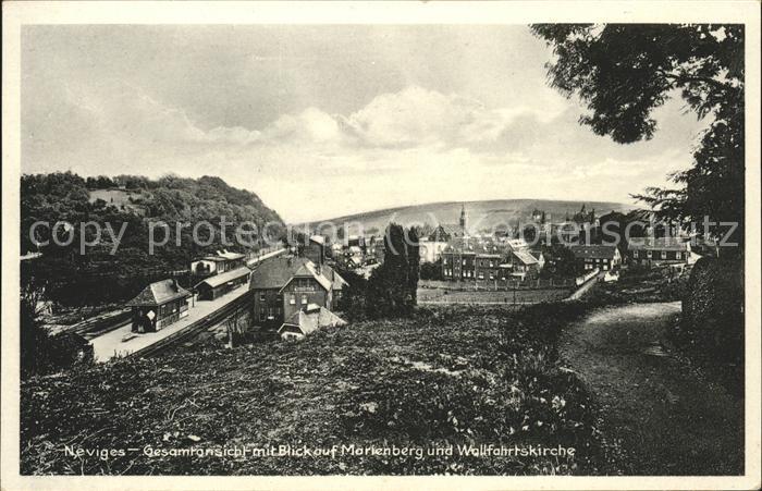 Bahnhof Neviges Marienberg Wallfahrtskirche