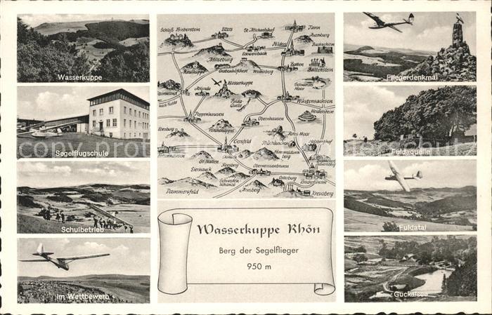 Flugzeuge Zivil Segelflieger Wasserkuppe Rhön
