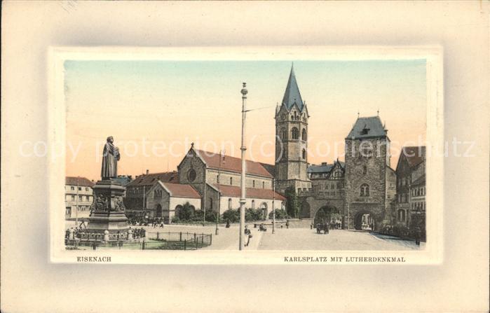 Denkmal Lutherdenkmal Karlsplatz Eisenach