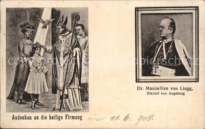 Religion heilige Firmung Dr. Maximilian Lingg Bi