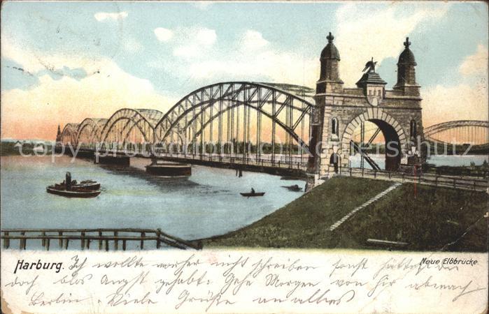 Bruecken Bauwerke Harburg Neue Elbbrücke