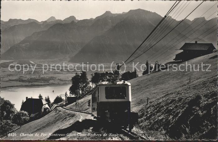 Bergbahn Fer Montreux-Glion-Caux-Rochers Naye