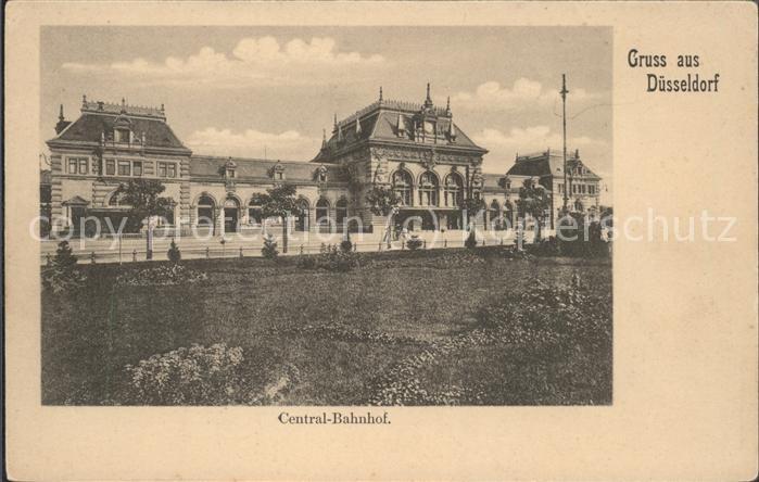 Bahnhof Central-Bahnhof Düsseldorf