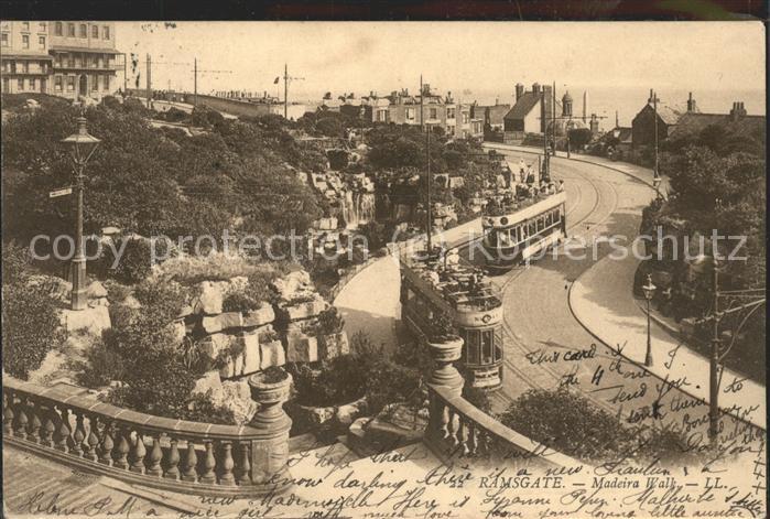 Strassenbahn Ramsgate Madeira Walk