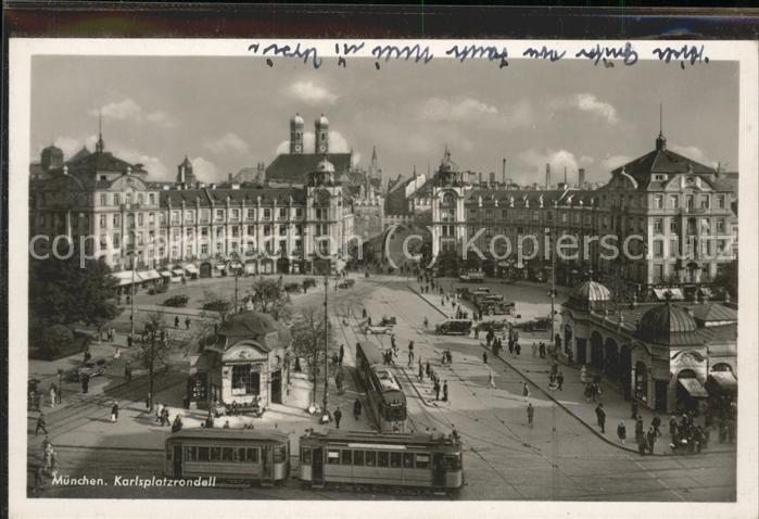 Strassenbahn München Karlsplatzrondell