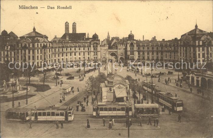 Strassenbahn München Das Rondell