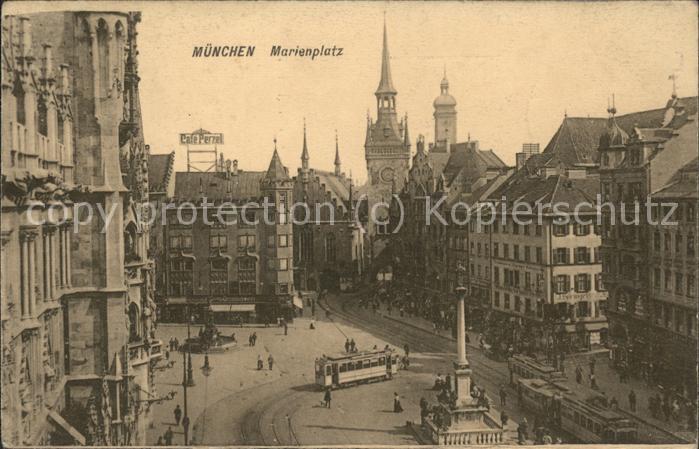 Strassenbahn München Marienplatz