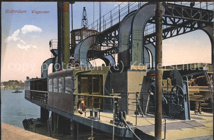 Faehre Ferry Bac Traghetto-- Rotterdamm Wagenveer