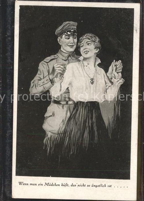 Soldatenleben Wenn man ein Mädchen küsst...Liebe