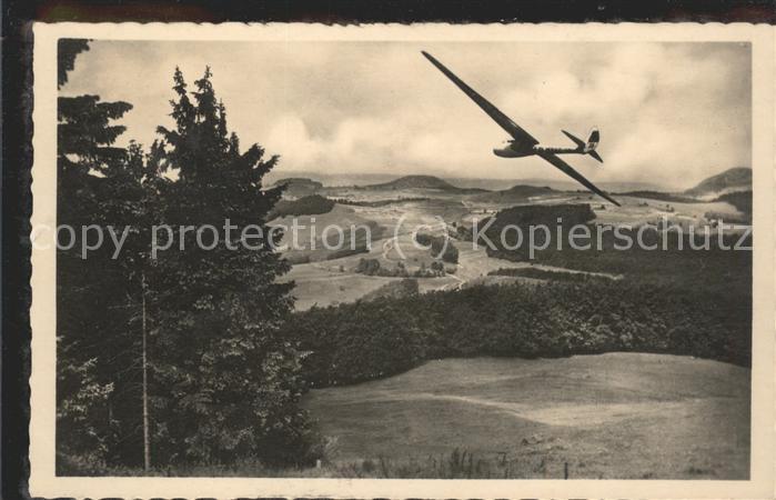 Segelflug Gliding Vol-Voile Vuolo-a-Vela Rhön