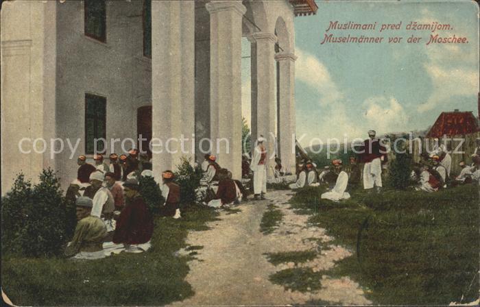 Moschee Muselmänner