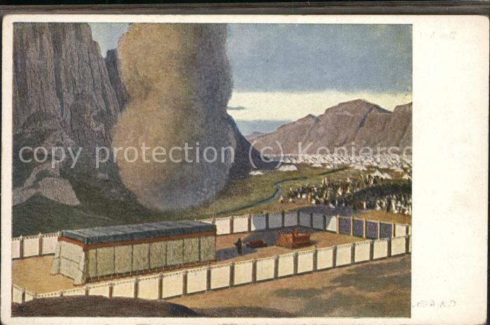 Kuenstlerkarte das heilige Zelt Religion