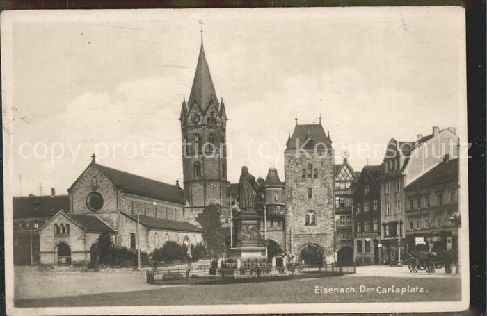 Denkmal Eisenach Carlsplatz Luther
