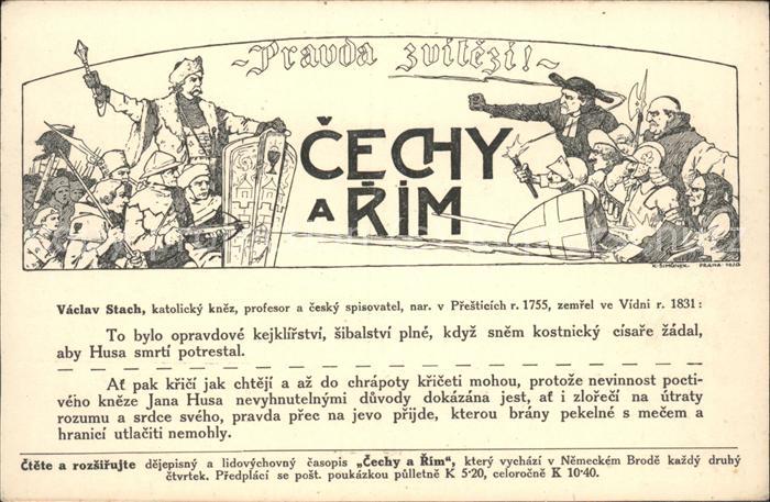 Kriege Pravda Cechy a Rim Religion