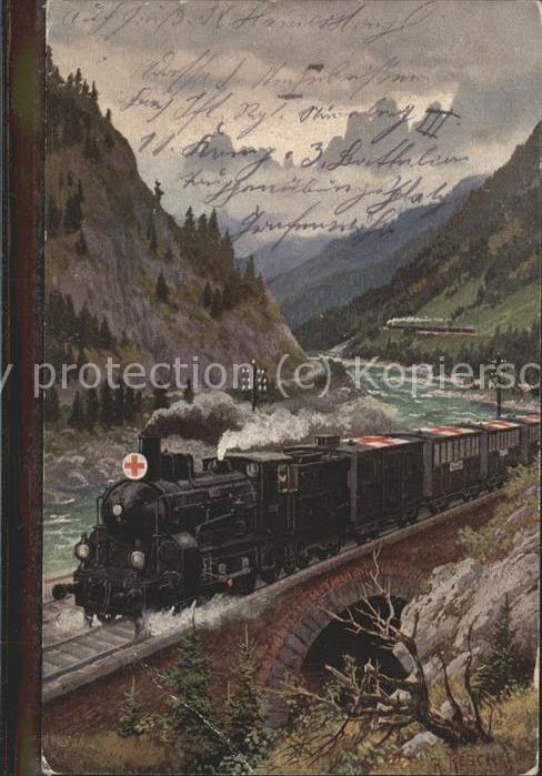 Eisenbahn Rotkreuz Feldpost