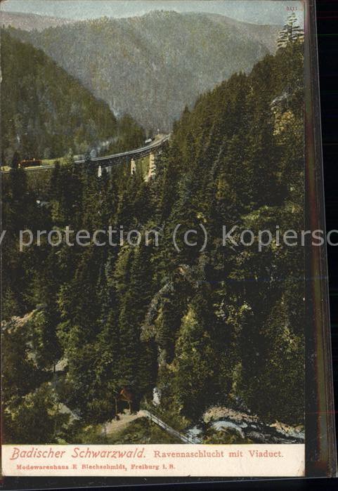 Viadukte Viaduc Ravennaschlucht Badischer Schwarzwald