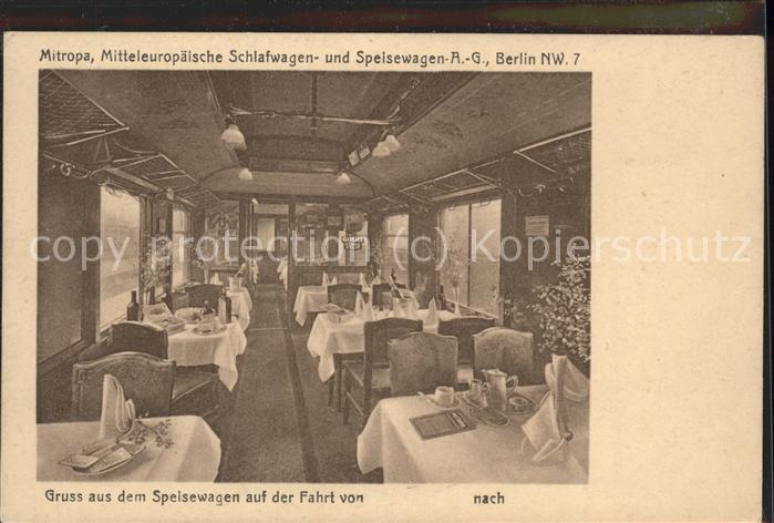 Eisenbahn Mitropa Schlafwagen- Speisewagen