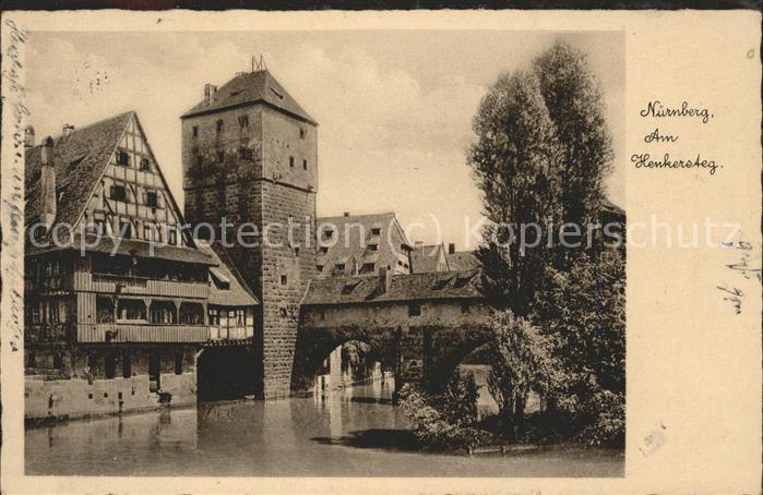 Bruecken Bauwerke Henkersteg Nürnberg