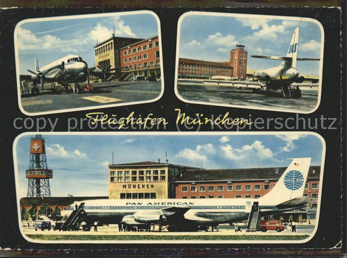 Flughafen Airport Aeroporto München Flugzeug Panam