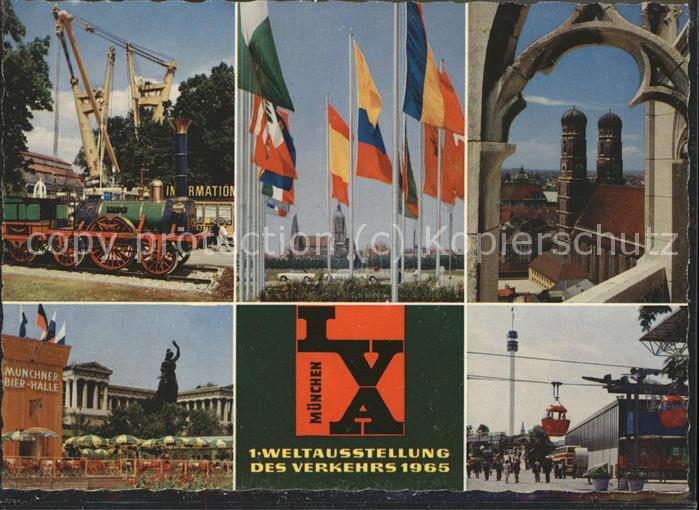 Ausstellung Erste Weltausstellung Verkehr München